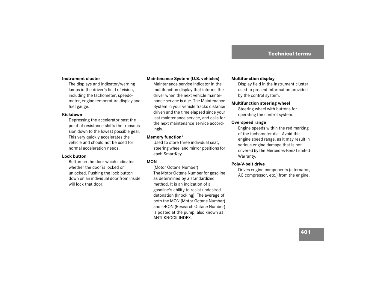 Mercedes-Benz pmn User Manual | Page 403 / 442