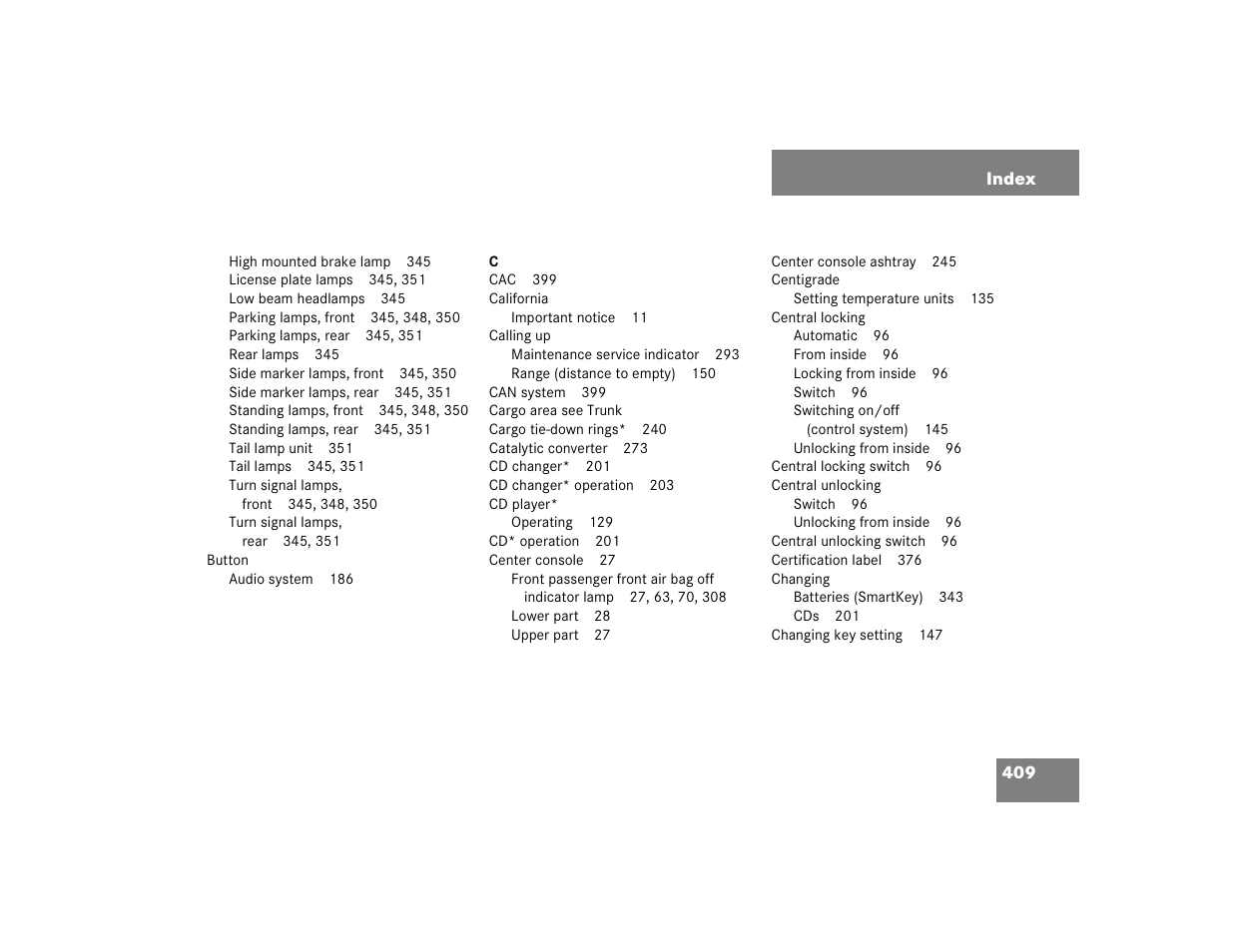 Mercedes-Benz pmn User Manual | Page 411 / 442