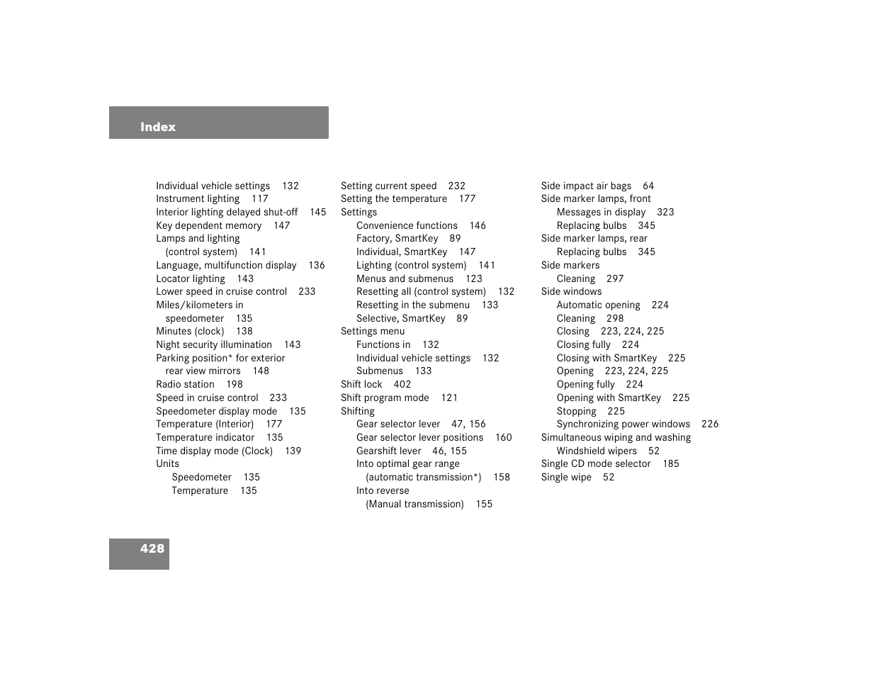 Mercedes-Benz pmn User Manual | Page 430 / 442