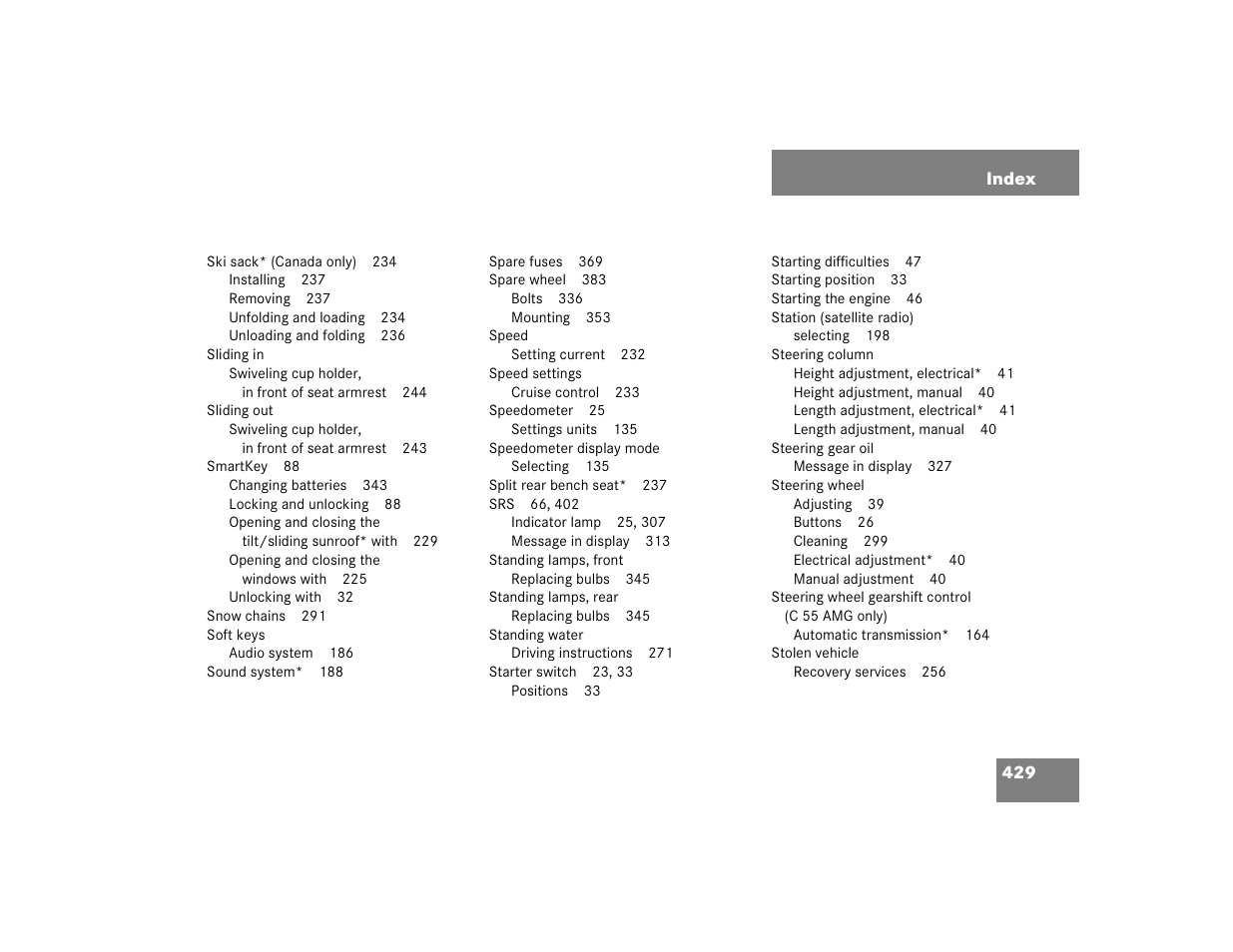 Mercedes-Benz pmn User Manual | Page 431 / 442
