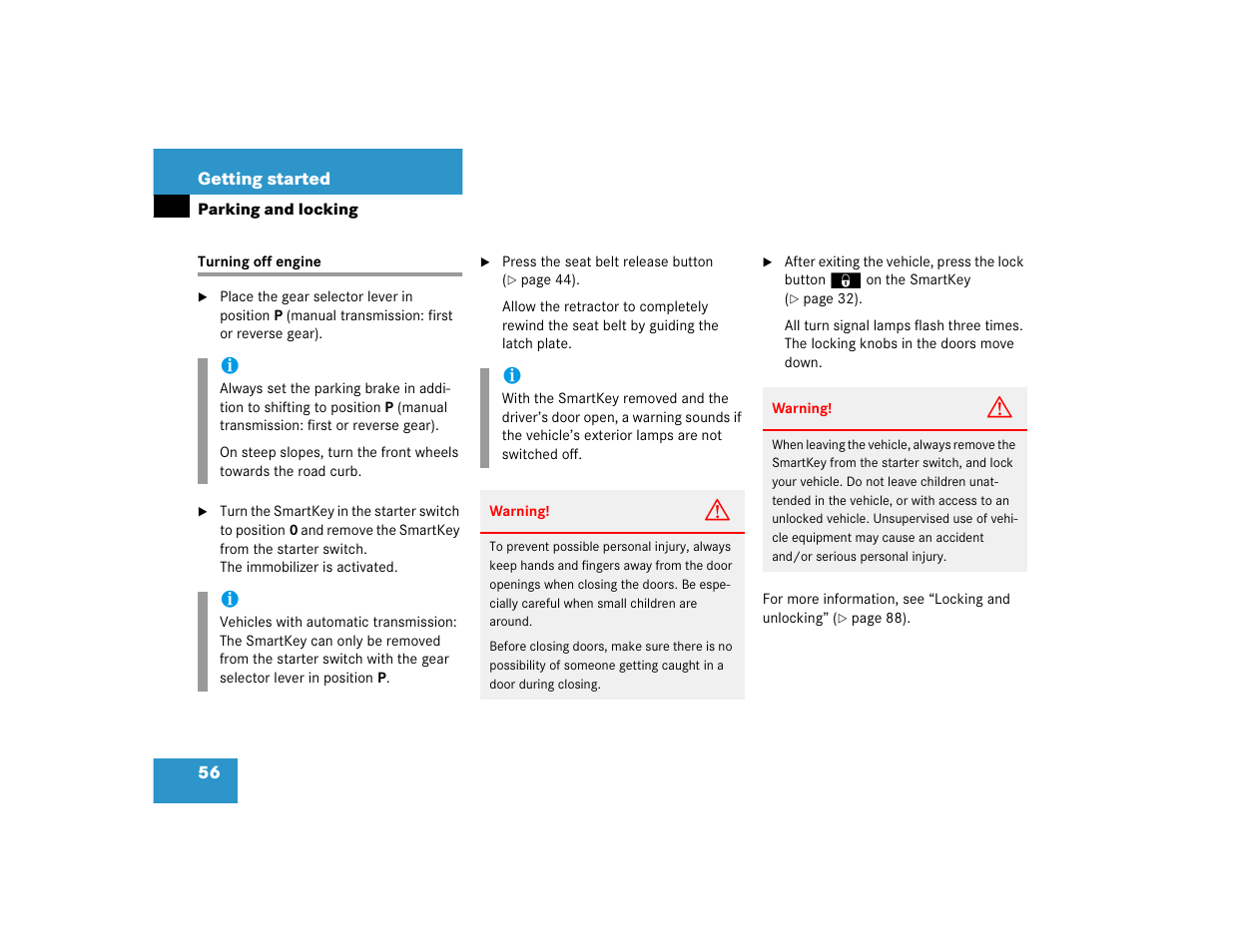 Mercedes-Benz pmn User Manual | Page 58 / 442