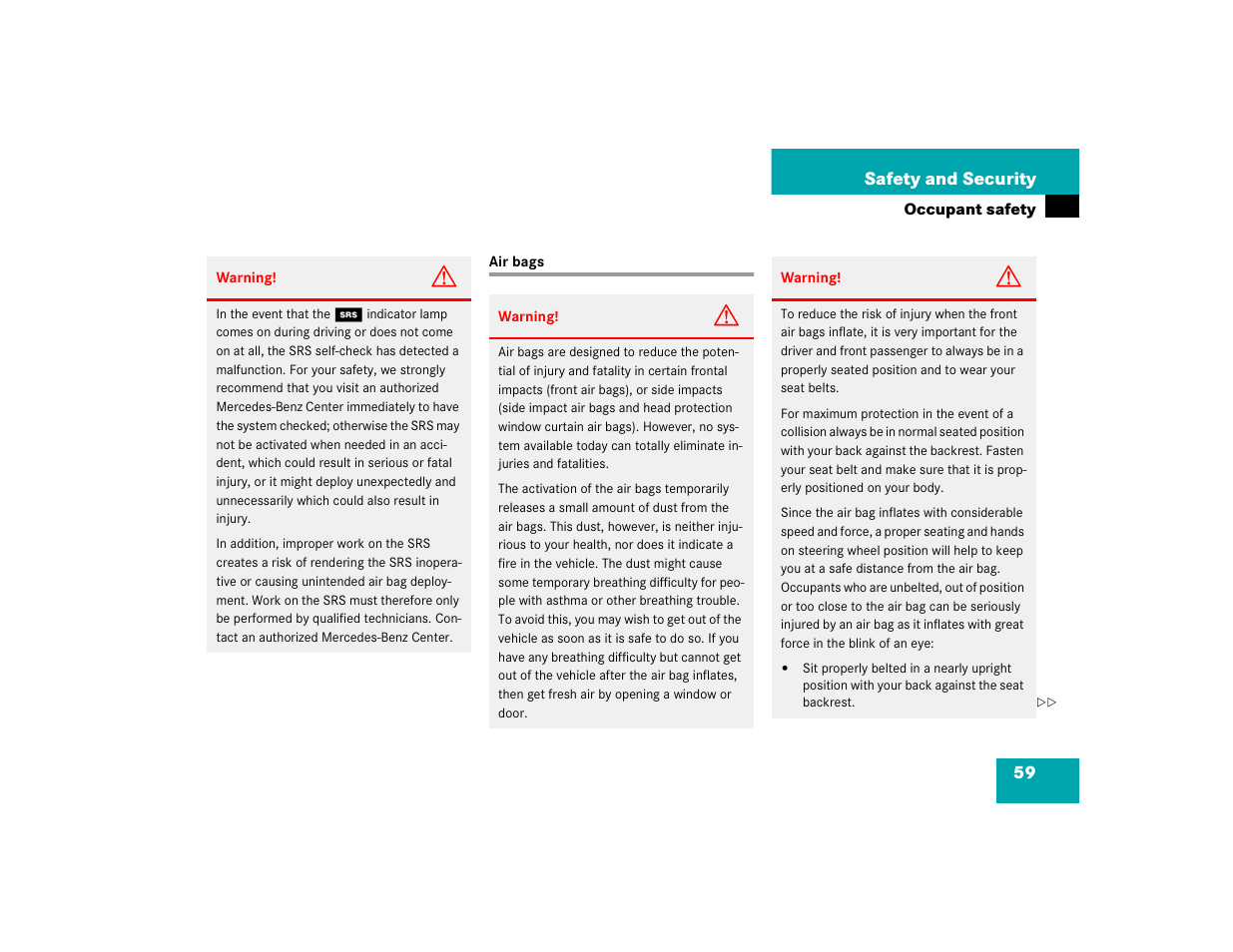Mercedes-Benz pmn User Manual | Page 61 / 442