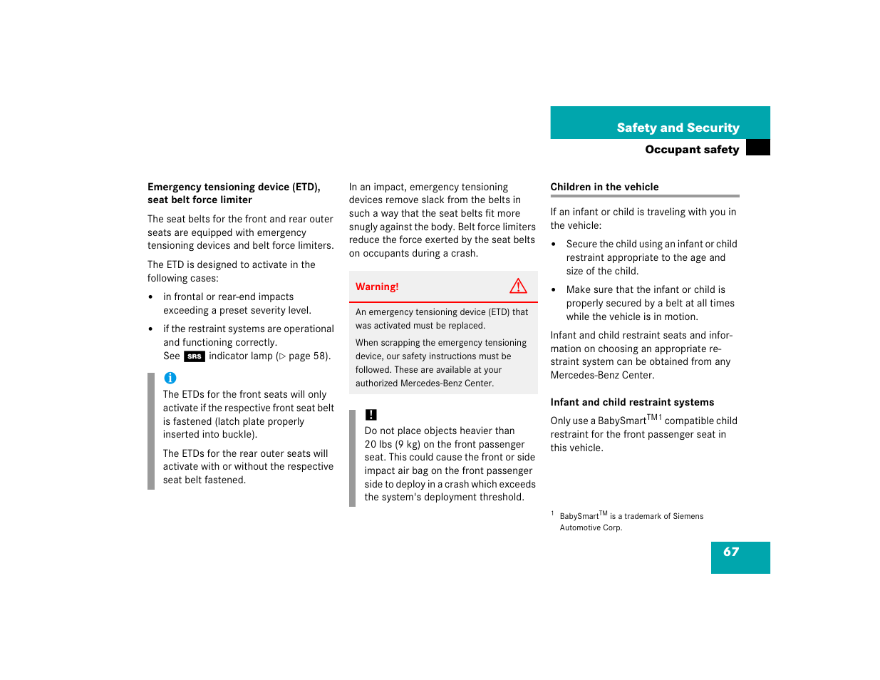 Mercedes-Benz pmn User Manual | Page 69 / 442