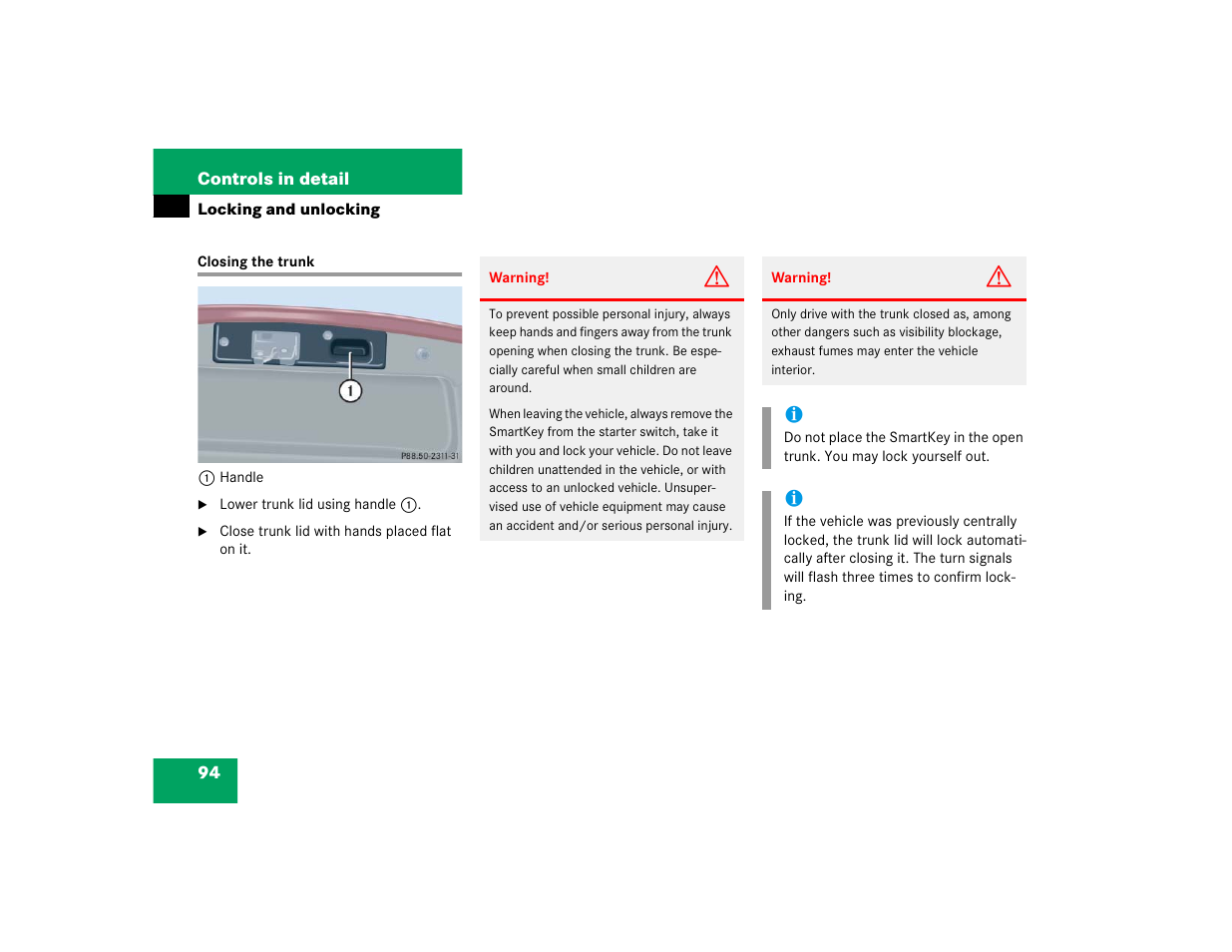Mercedes-Benz pmn User Manual | Page 96 / 442