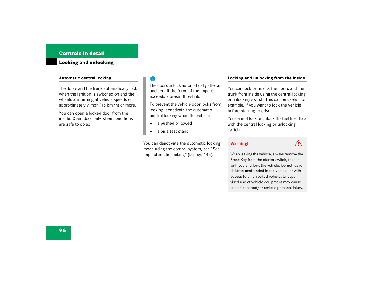Mercedes-Benz pmn User Manual | Page 98 / 442