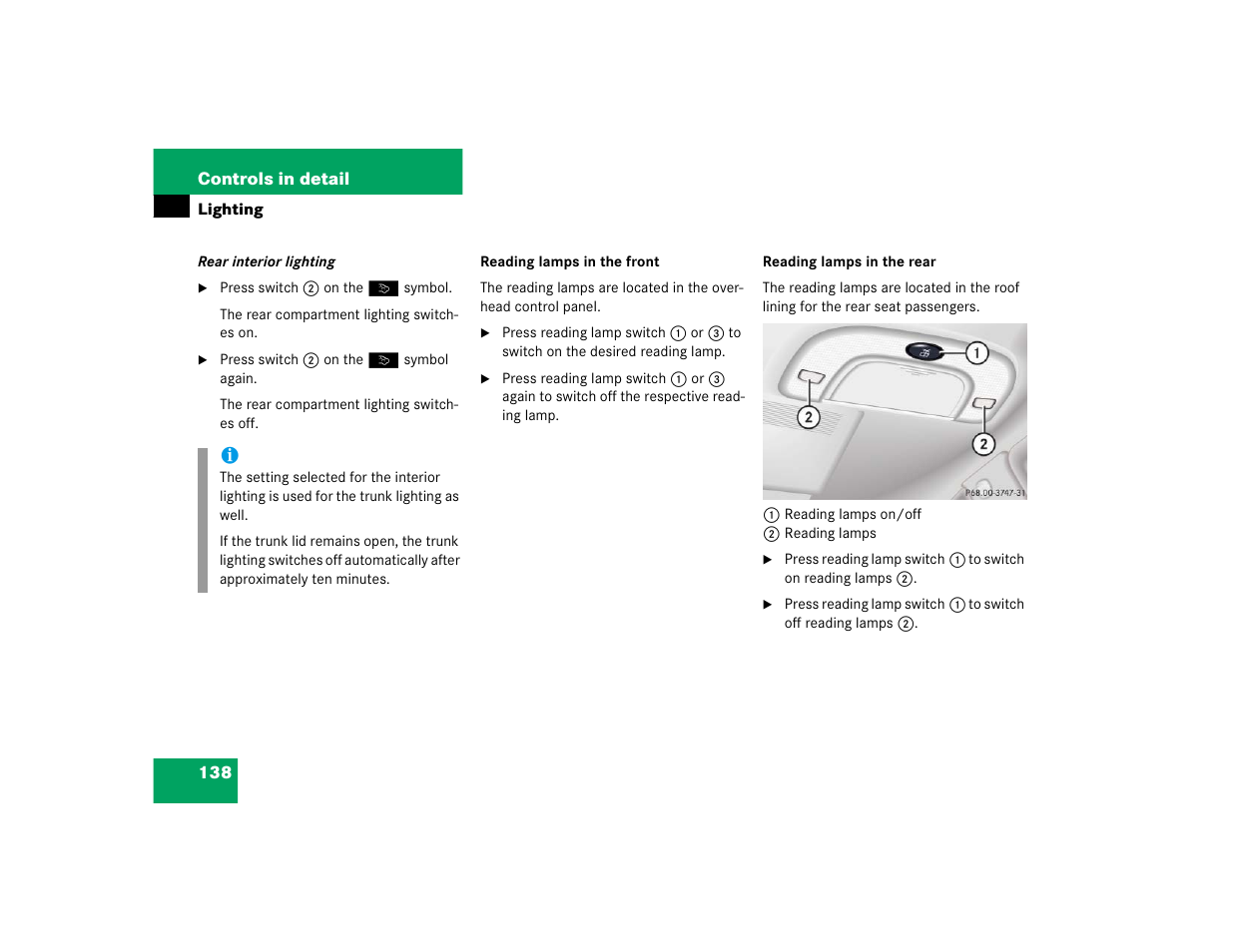 Mercedes-Benz S-Class User Manual | Page 140 / 474