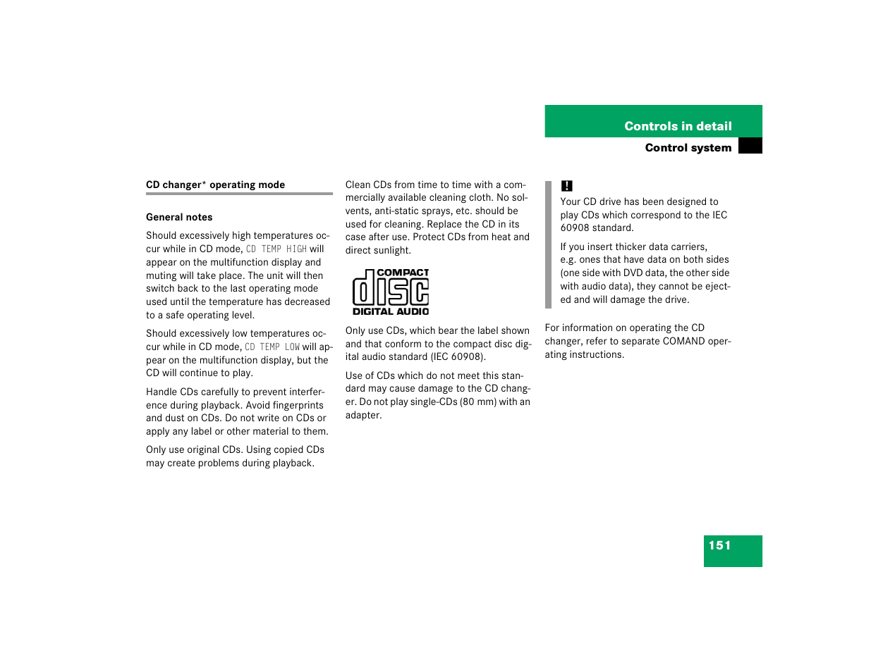 Mercedes-Benz S-Class User Manual | Page 153 / 474