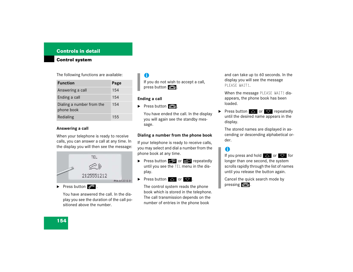 Mercedes-Benz S-Class User Manual | Page 156 / 474