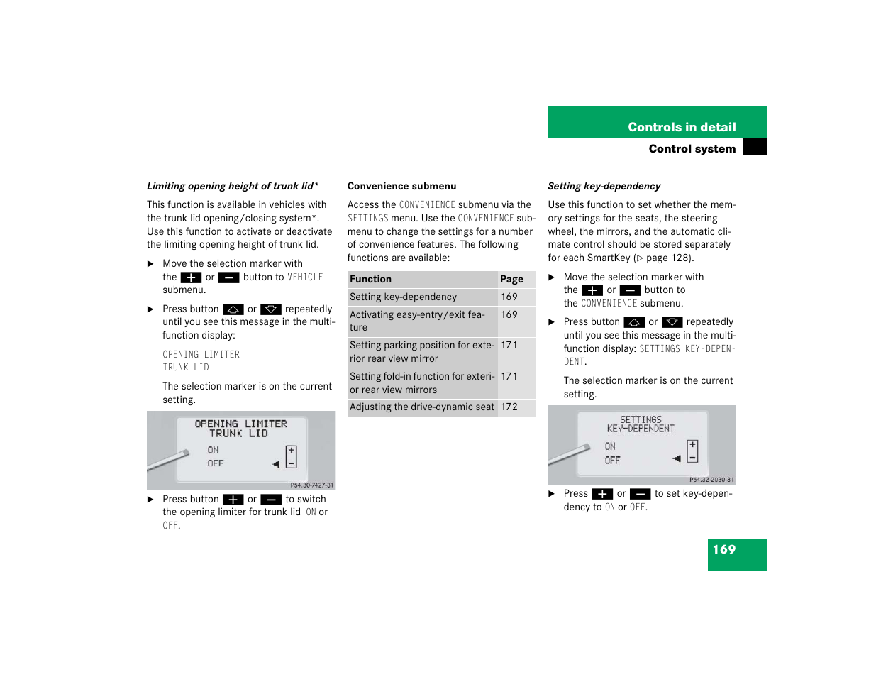 Mercedes-Benz S-Class User Manual | Page 171 / 474