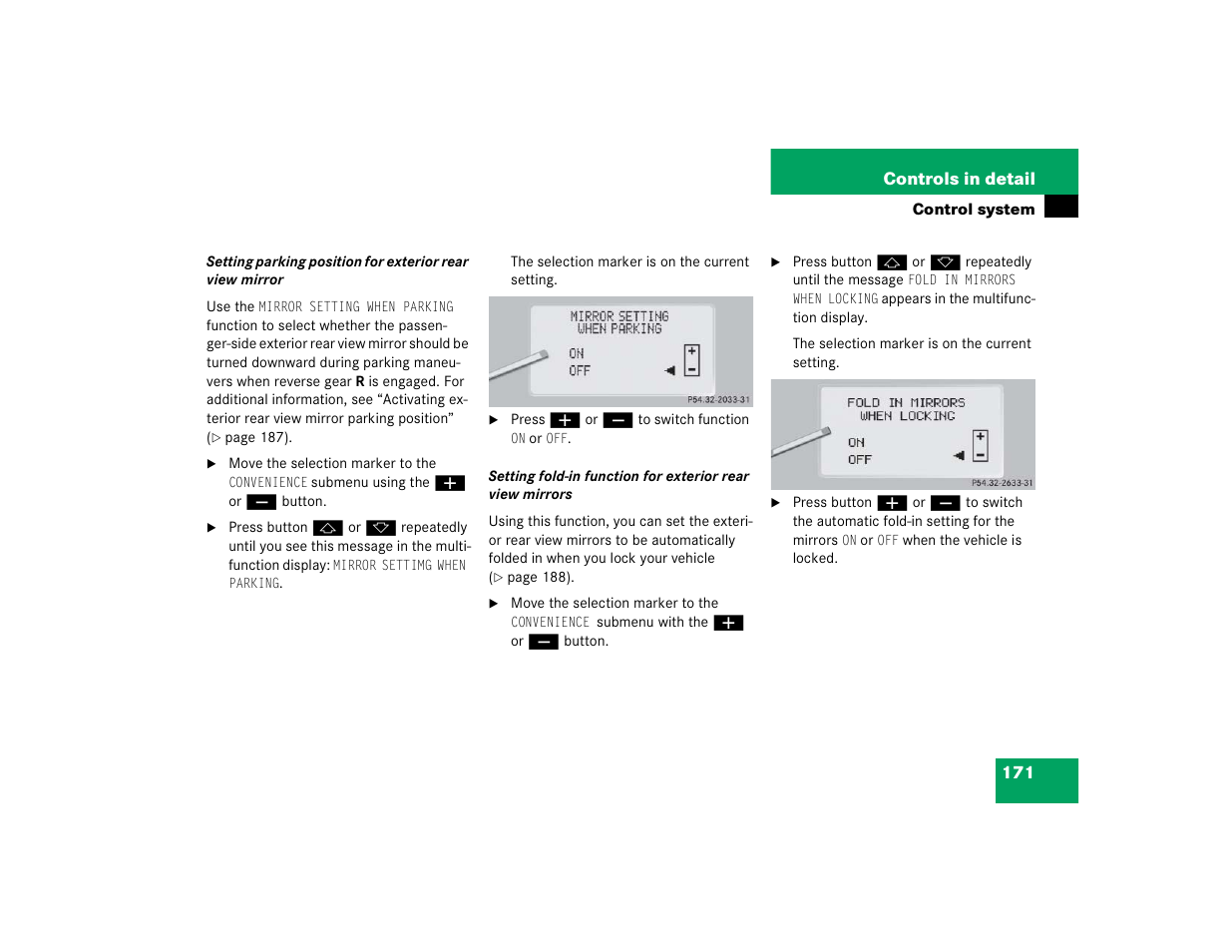 Mercedes-Benz S-Class User Manual | Page 173 / 474