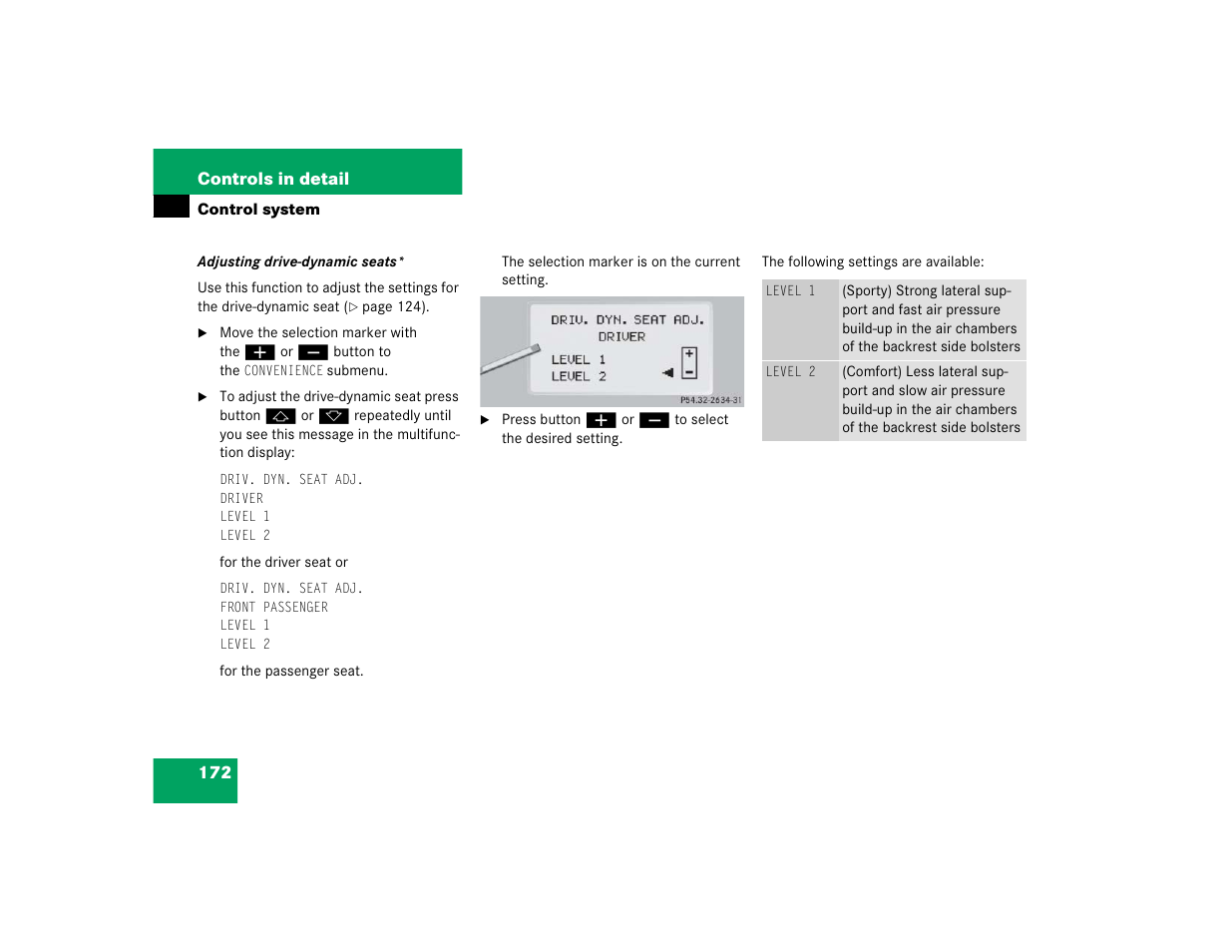 Mercedes-Benz S-Class User Manual | Page 174 / 474