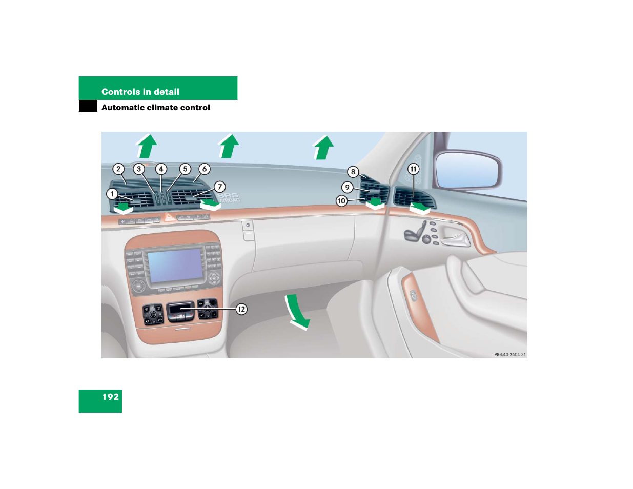 Mercedes-Benz S-Class User Manual | Page 194 / 474