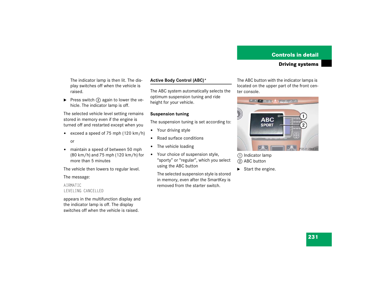 Mercedes-Benz S-Class User Manual | Page 233 / 474