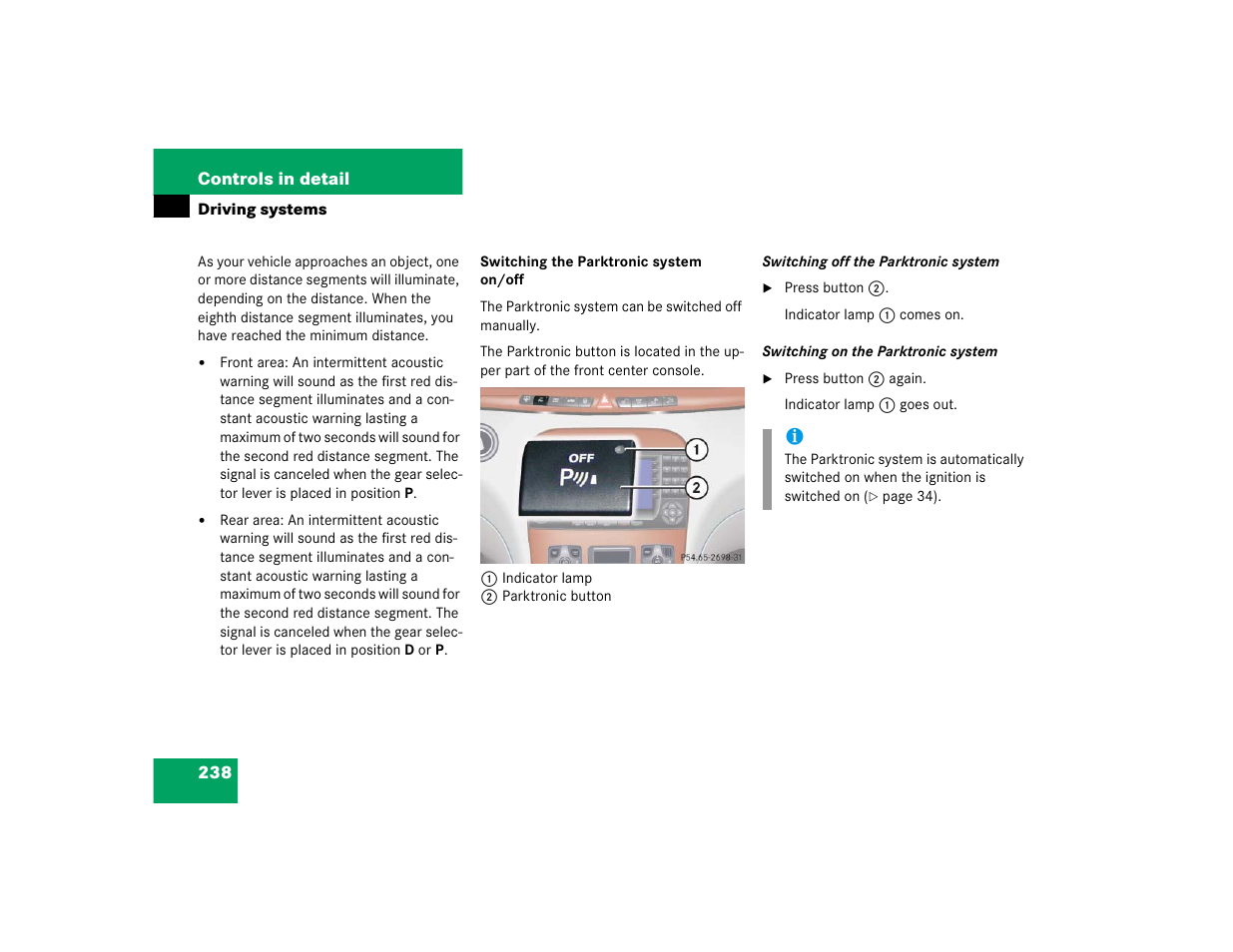 Mercedes-Benz S-Class User Manual | Page 240 / 474