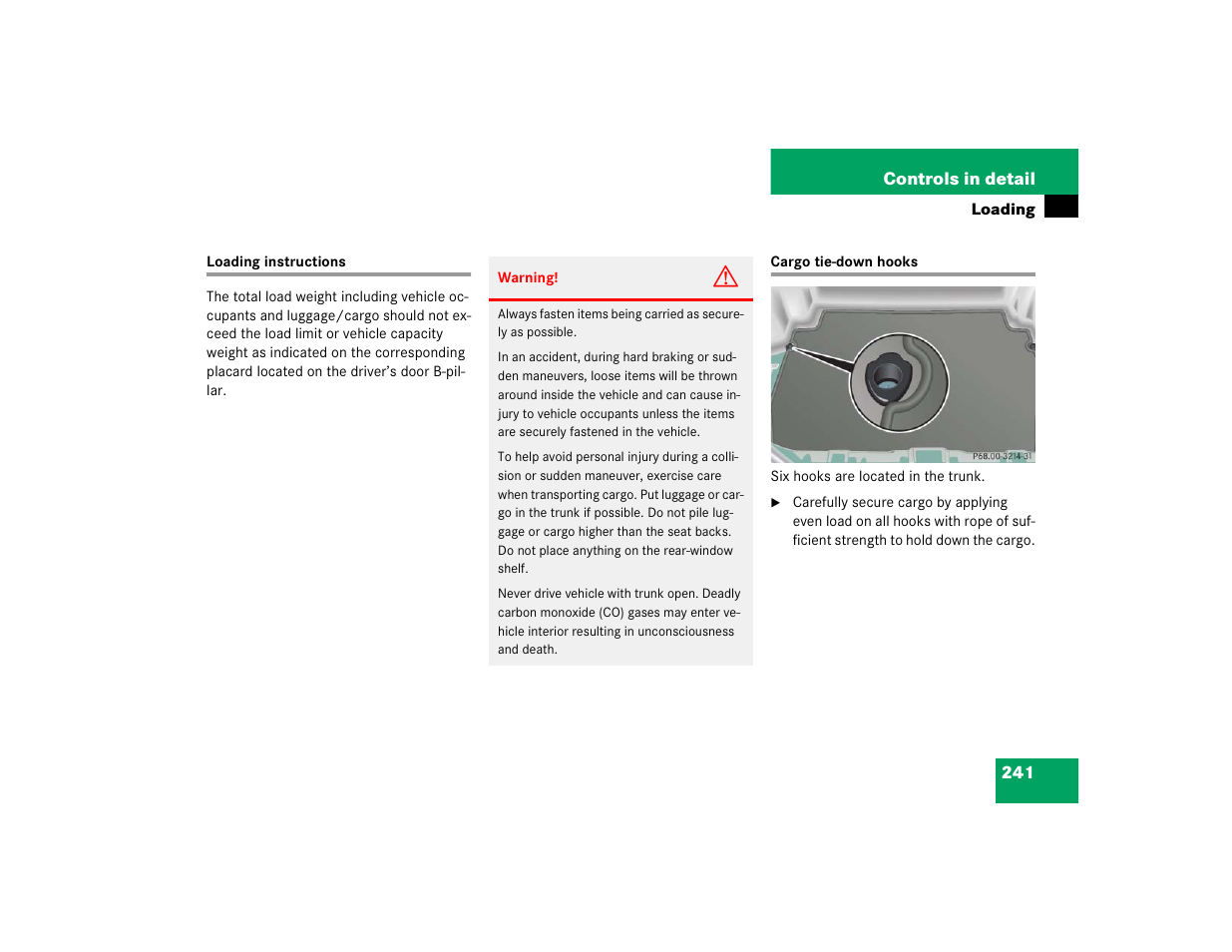 Mercedes-Benz S-Class User Manual | Page 243 / 474