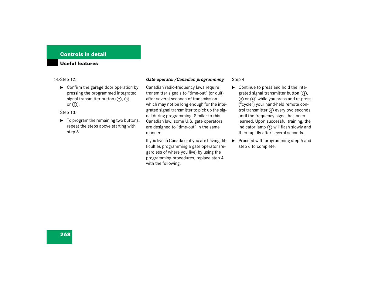 Mercedes-Benz S-Class User Manual | Page 270 / 474