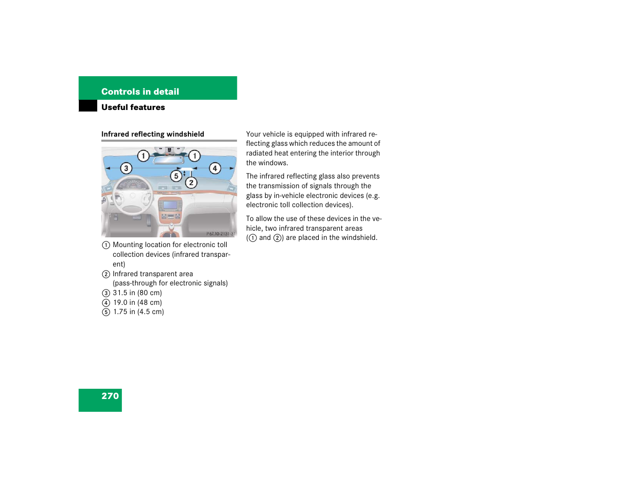 Mercedes-Benz S-Class User Manual | Page 272 / 474