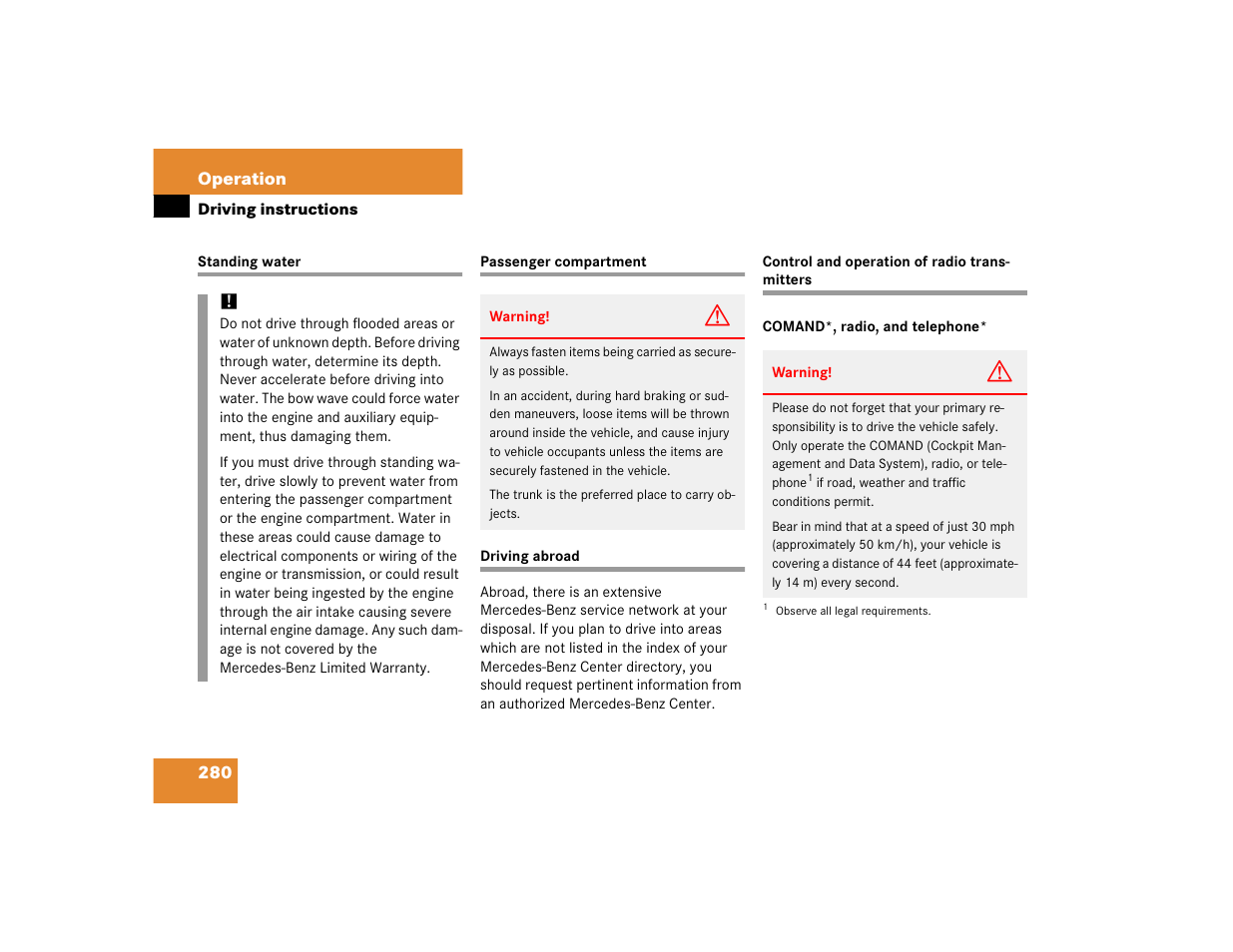 Mercedes-Benz S-Class User Manual | Page 282 / 474