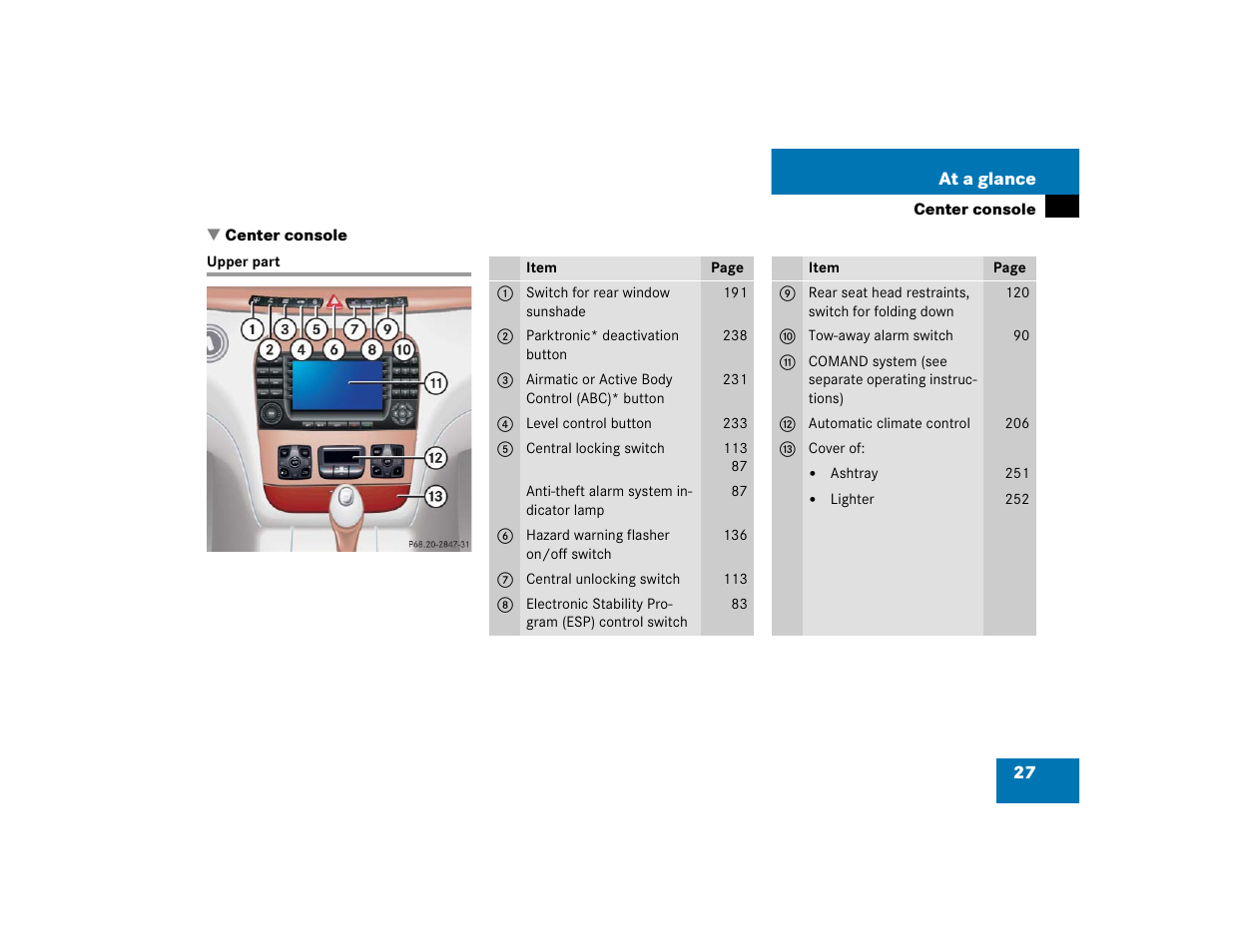Mercedes-Benz S-Class User Manual | Page 29 / 474