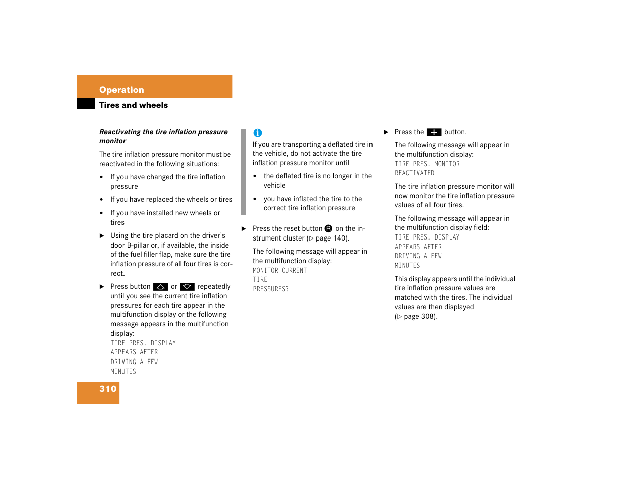 Mercedes-Benz S-Class User Manual | Page 312 / 474