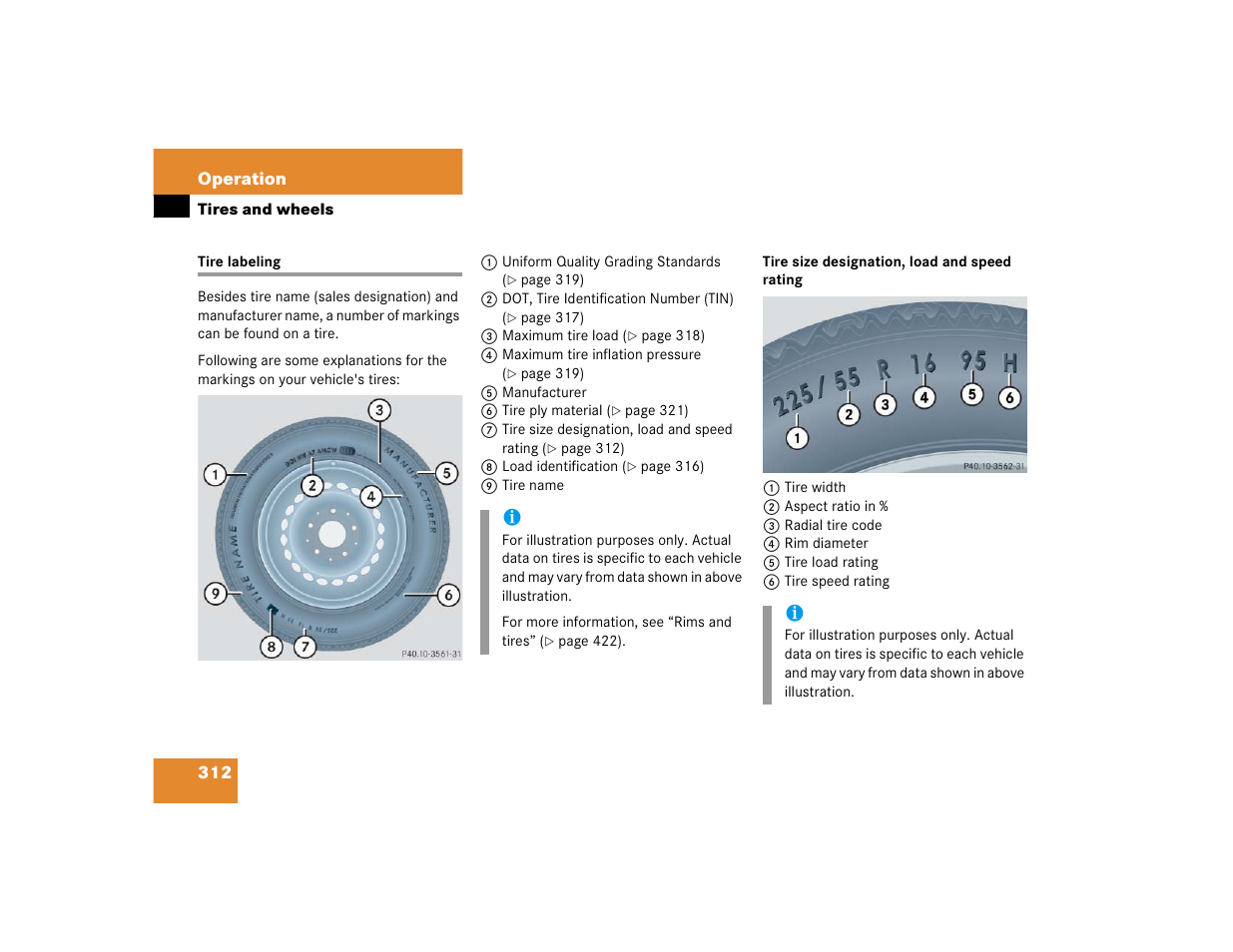 Mercedes-Benz S-Class User Manual | Page 314 / 474