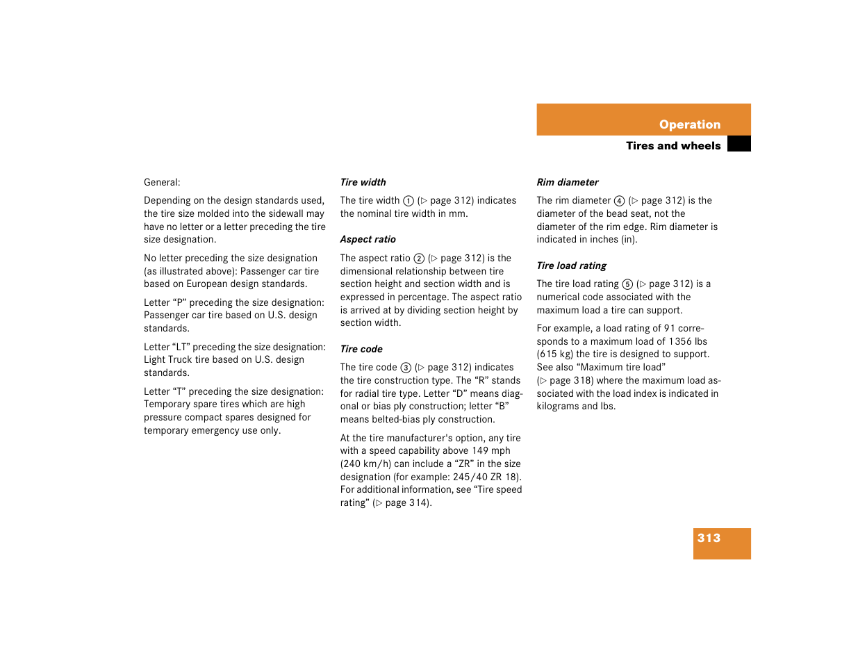 Mercedes-Benz S-Class User Manual | Page 315 / 474