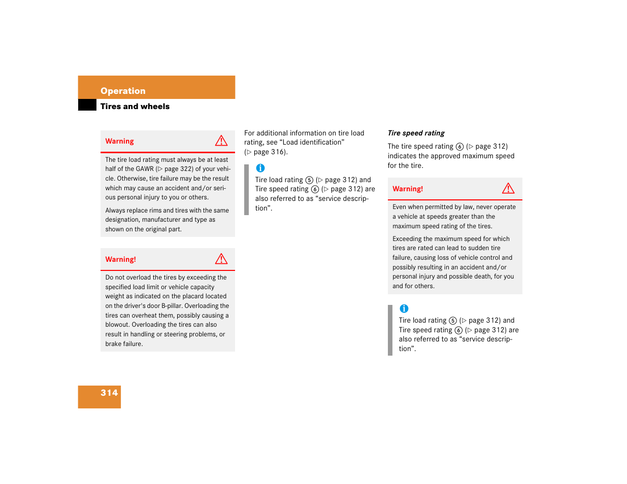 Mercedes-Benz S-Class User Manual | Page 316 / 474