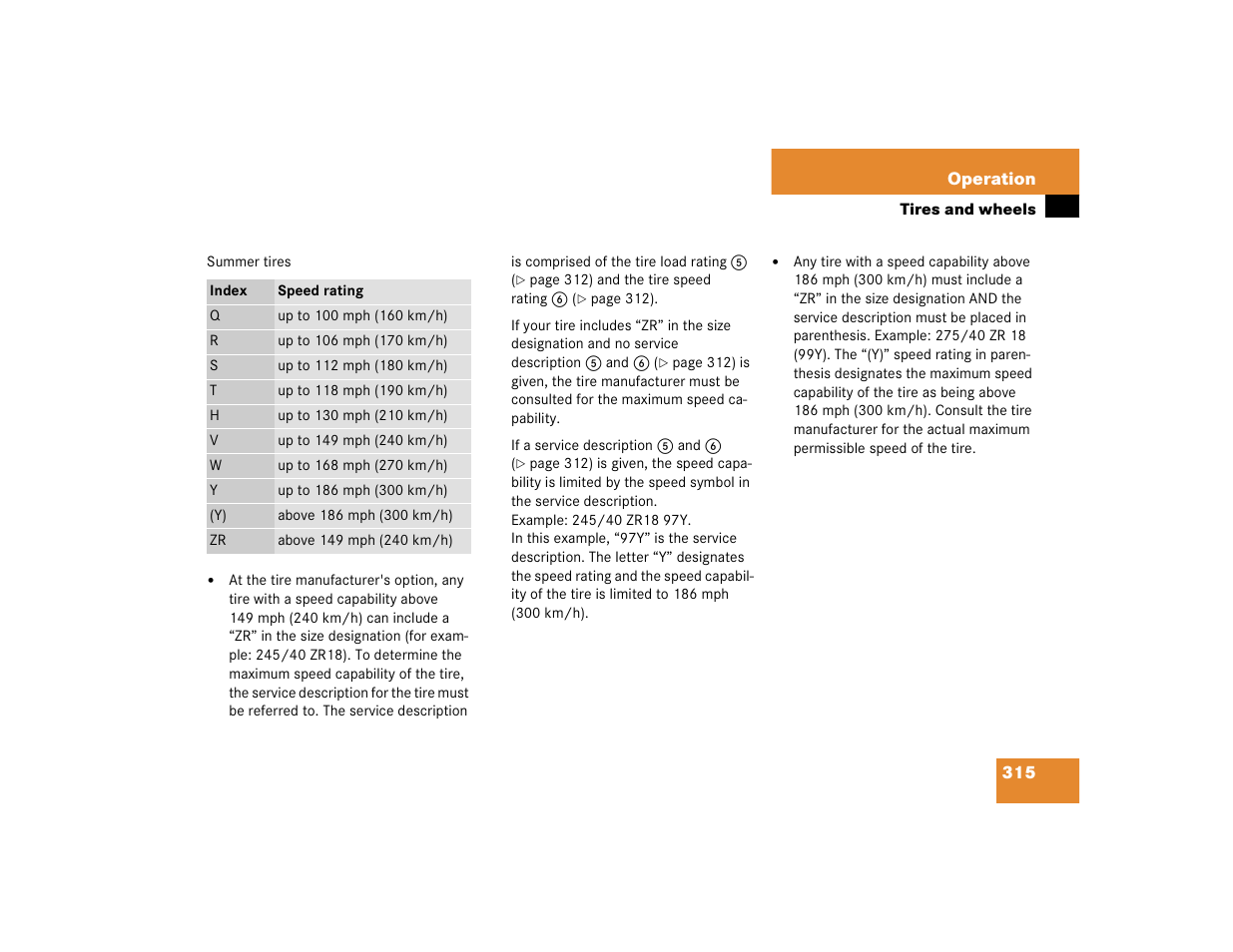 Mercedes-Benz S-Class User Manual | Page 317 / 474