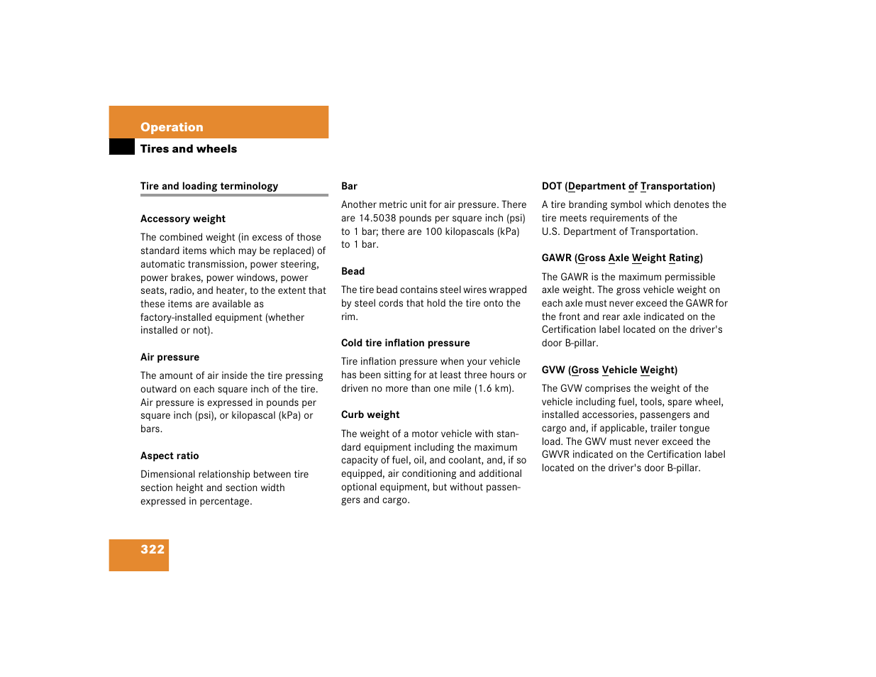 Mercedes-Benz S-Class User Manual | Page 324 / 474