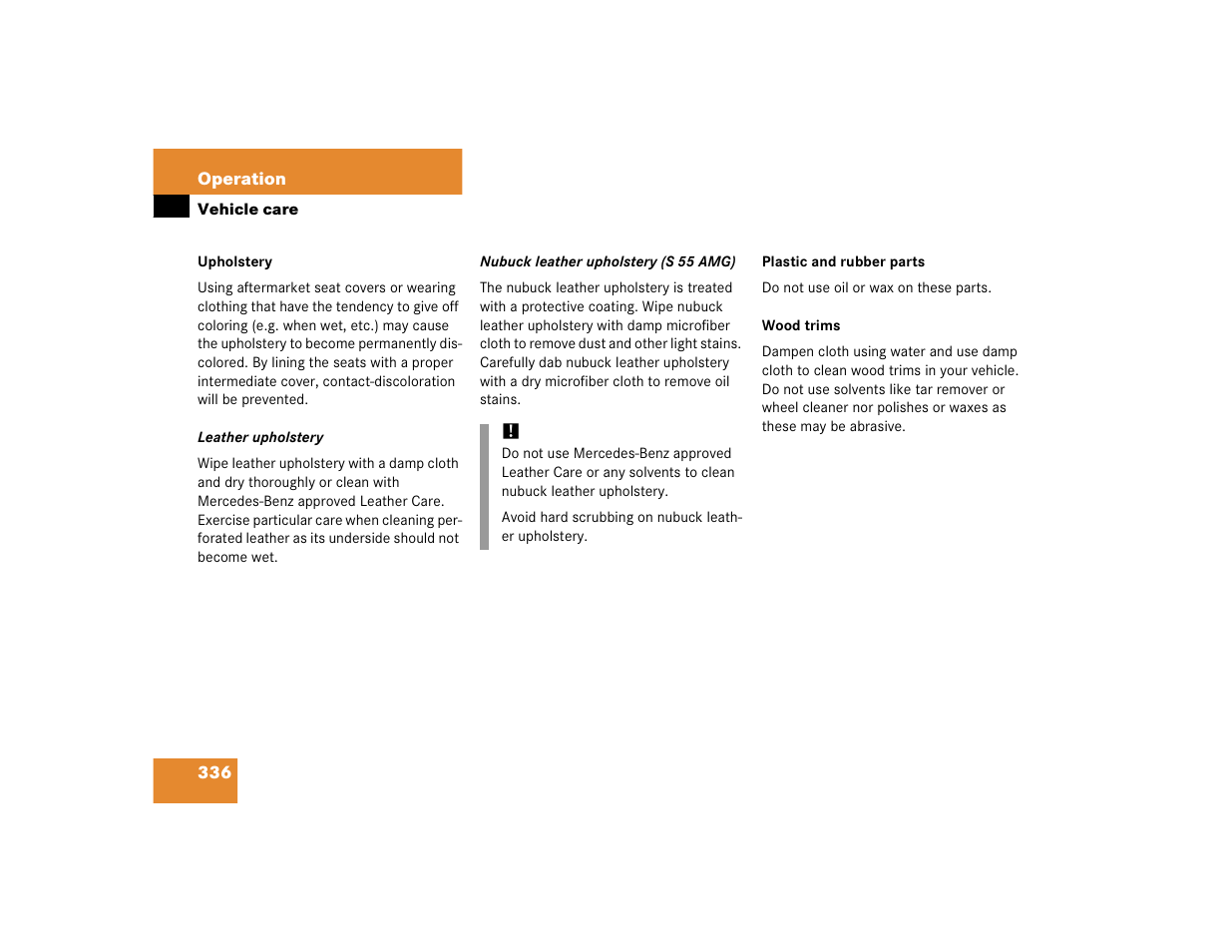 Mercedes-Benz S-Class User Manual | Page 338 / 474