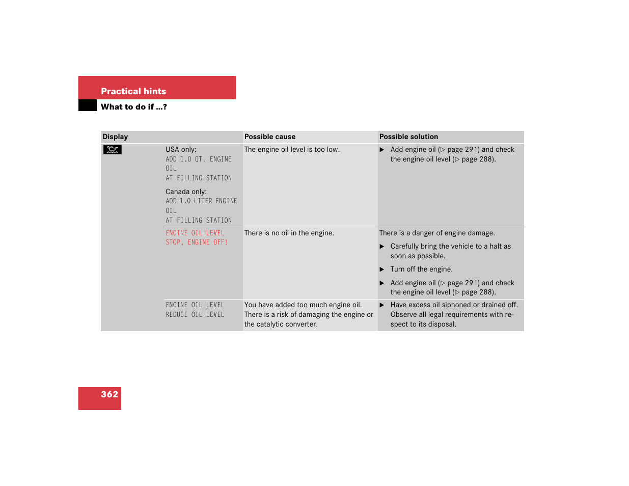 Mercedes-Benz S-Class User Manual | Page 364 / 474