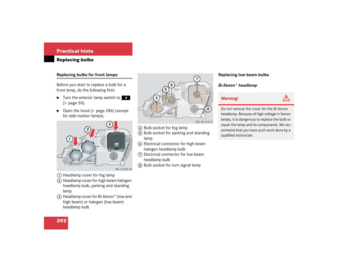 Mercedes-Benz S-Class User Manual | Page 394 / 474