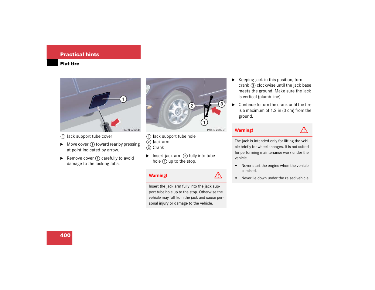 Mercedes-Benz S-Class User Manual | Page 402 / 474