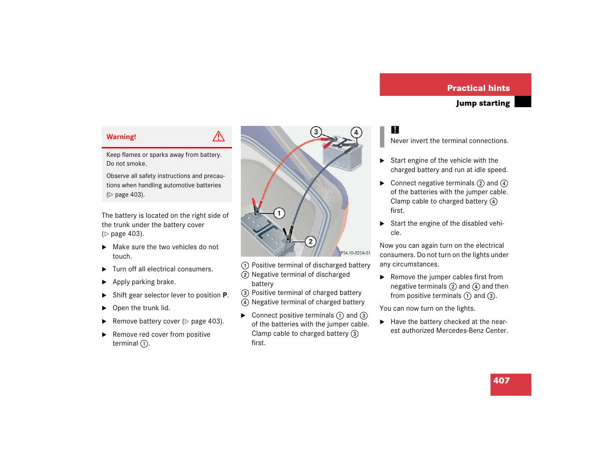 Mercedes-Benz S-Class User Manual | Page 409 / 474