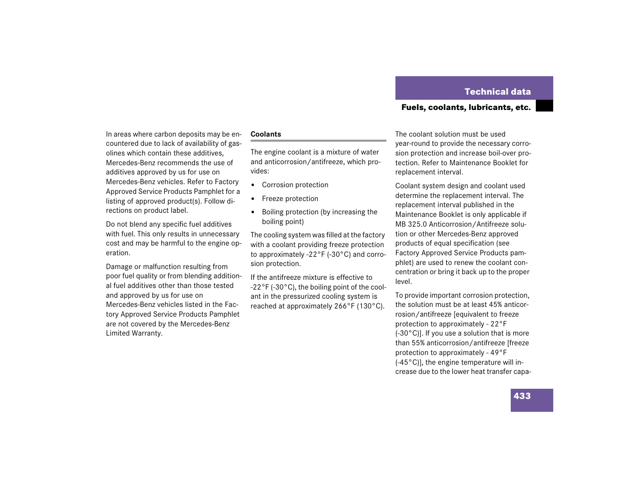 Mercedes-Benz S-Class User Manual | Page 435 / 474