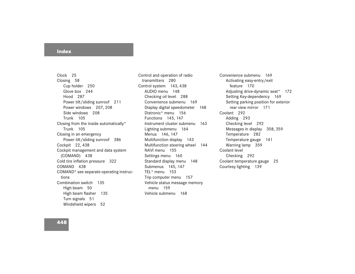 Mercedes-Benz S-Class User Manual | Page 450 / 474