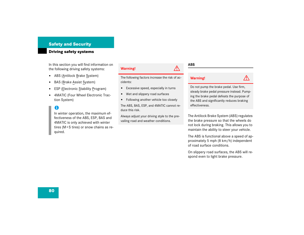 Mercedes-Benz S-Class User Manual | Page 82 / 474