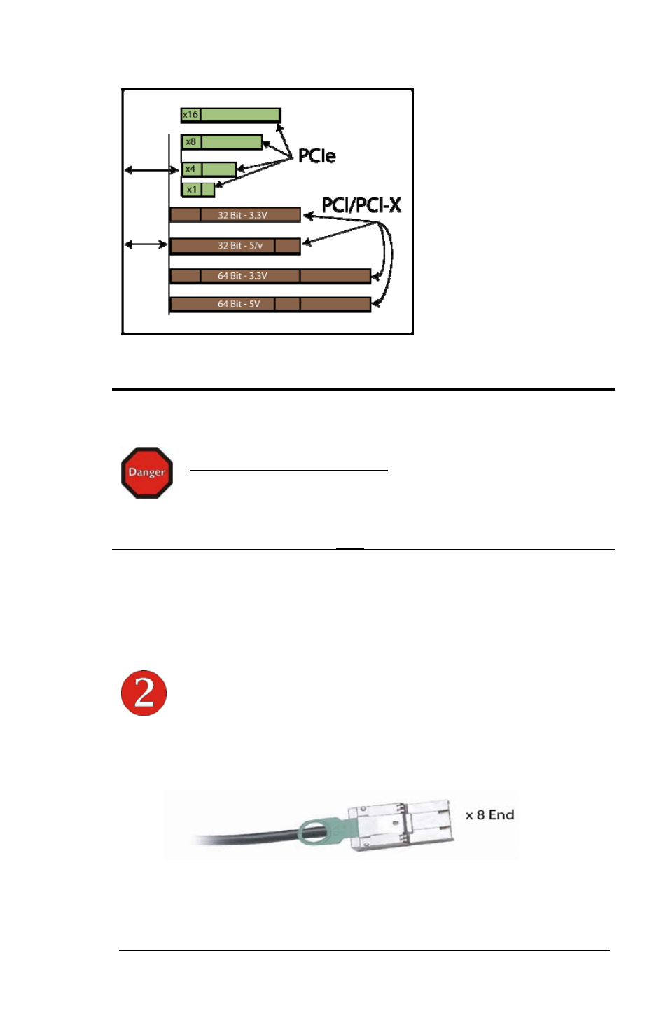 Attach power and expansion cables | Magma EB7R-x8 User Manual | Page 15 / 77