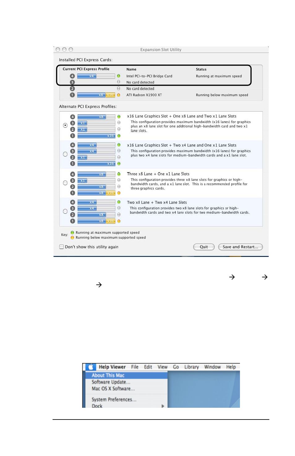 Apple system profiler | Magma EB7R-x8 User Manual | Page 25 / 77