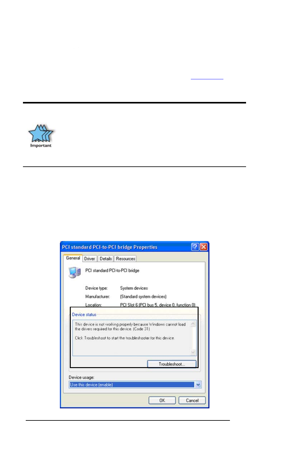 Support for 3, Party pcie cards, Windows error codes | Magma EB7R-x8 User Manual | Page 58 / 77