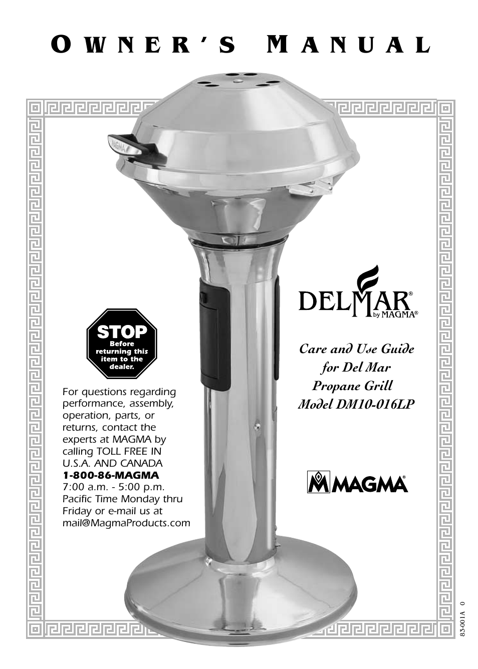 Magma DM10-016LP User Manual | 20 pages