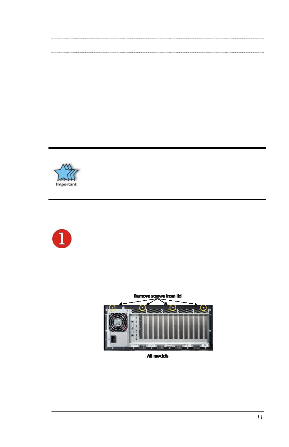 Chapter 4 install 3prdp party pci cards, Remove pci expansion chassis cover, Chapter 4 install 3 | Party pci cards, Chapter 4: provides information on installing 3 | Magma P13RR User Manual | Page 19 / 52