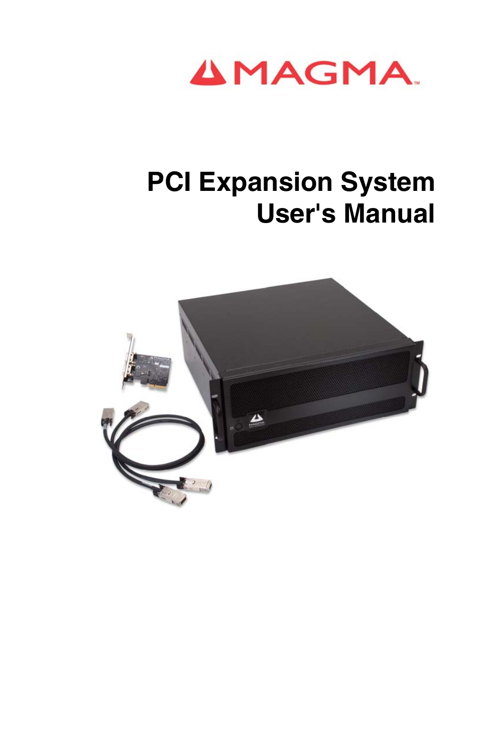Magma PCI Expansion System PE6RR User Manual | 56 pages