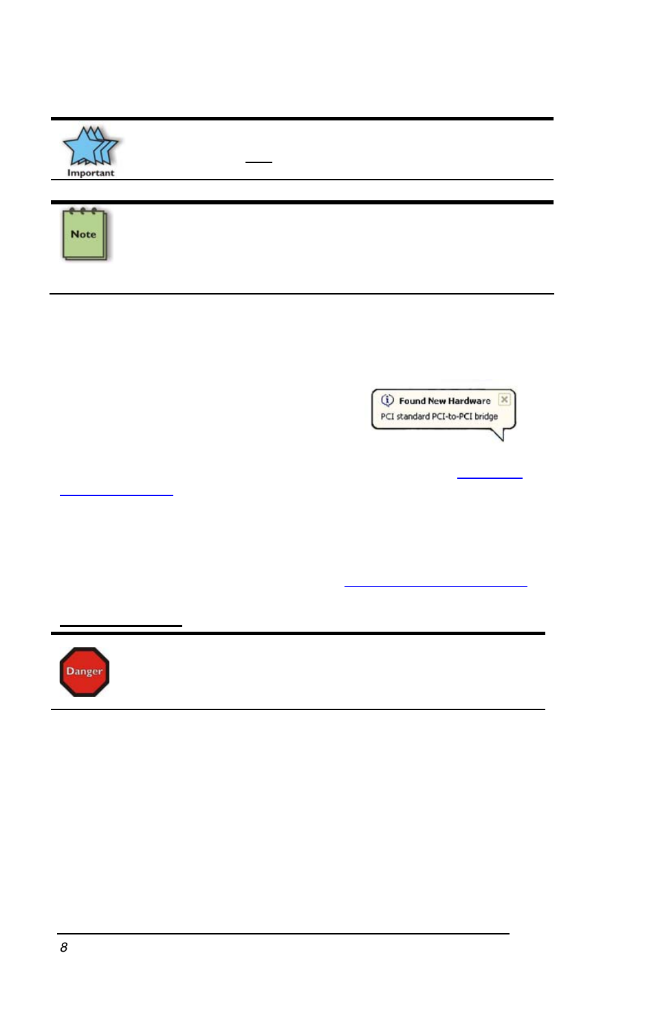 Shutting down | Magma PCI Expansion System PE6RR User Manual | Page 16 / 56