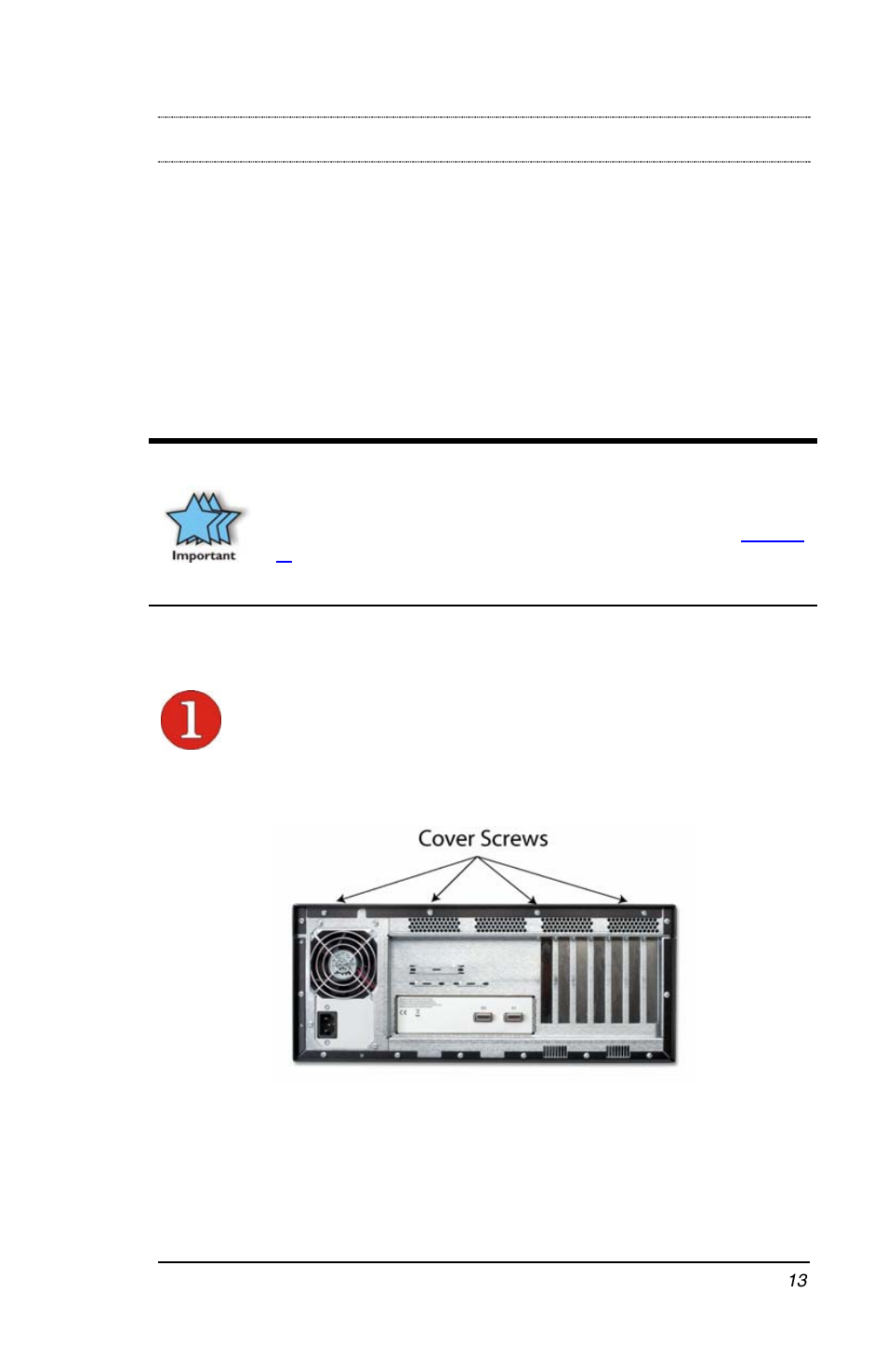 Chapter 4 install cards and drives, Remove pci expansion chassis cover, Using instructions in | Chapter 4, Install cards and drives, Ed to, And i | Magma PCI Expansion System PE6RR User Manual | Page 21 / 56