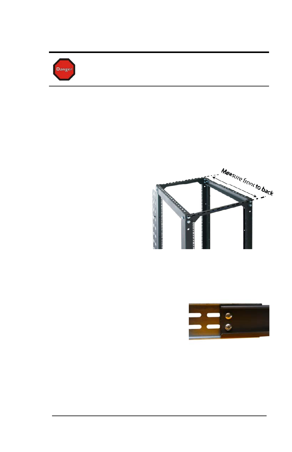 Shutting down, Rack installations (for the eb2r model), Add screws to rack post | Magma PCIe Expansion System EB2R User Manual | Page 23 / 74