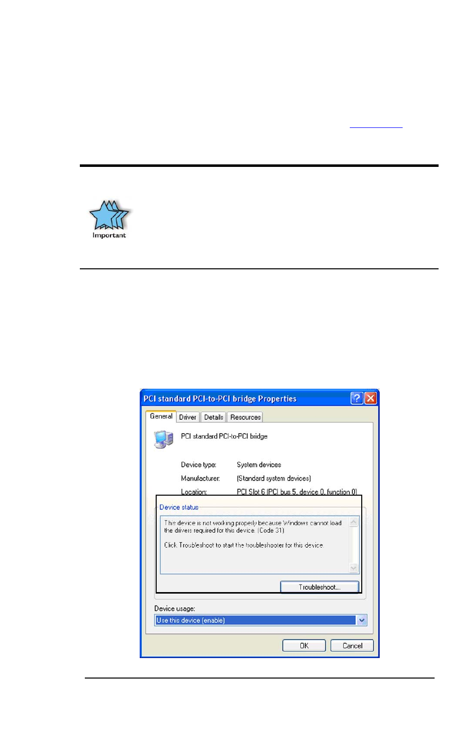 Support for 3prdp party pcie cards, Windows error codes, Support for 3 | Party pcie cards | Magma PCIe Expansion System EB2R User Manual | Page 55 / 74