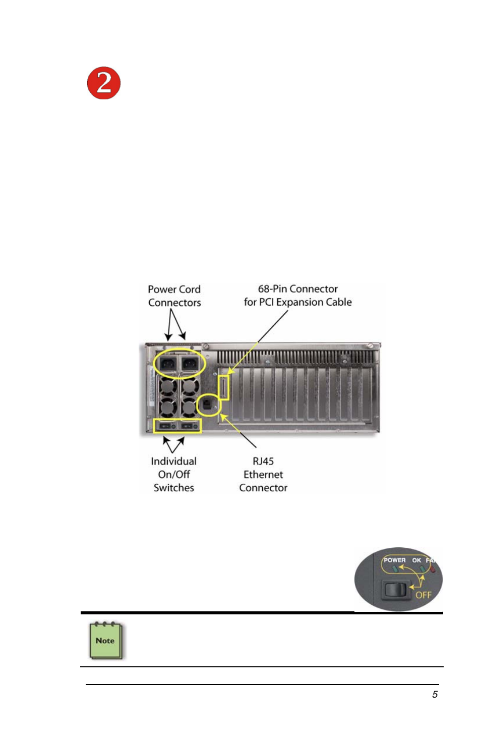 Attach pci expansion and power cable | Magma PCI Expansion System P13RR-TEL User Manual | Page 13 / 60