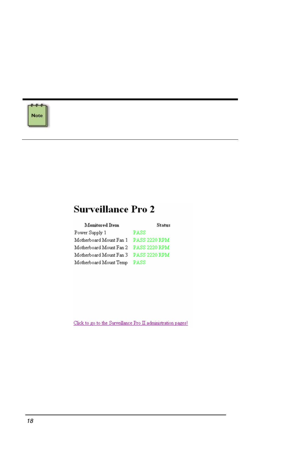 Configuring surveillance pro 2, Surveillance pro 2 web page | Magma PCI Expansion System P13RR-TEL User Manual | Page 26 / 60