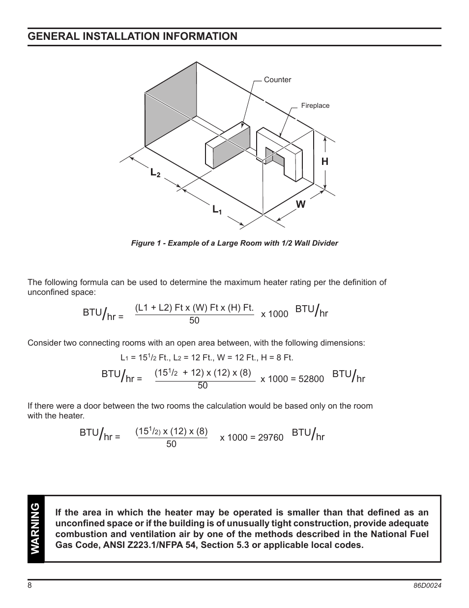 Monessen Hearth MJ27NR User Manual | Page 8 / 40